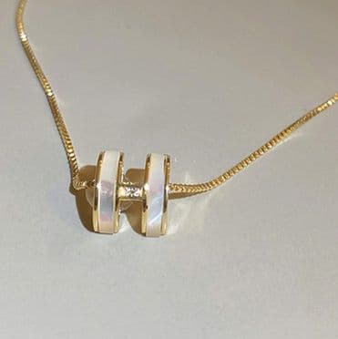 ゴールドアクセサリー レディース シンプル リング ネックレス