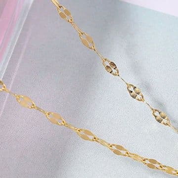 ゴールドアクセサリー ネックレス 光彩立方体 ネックレス