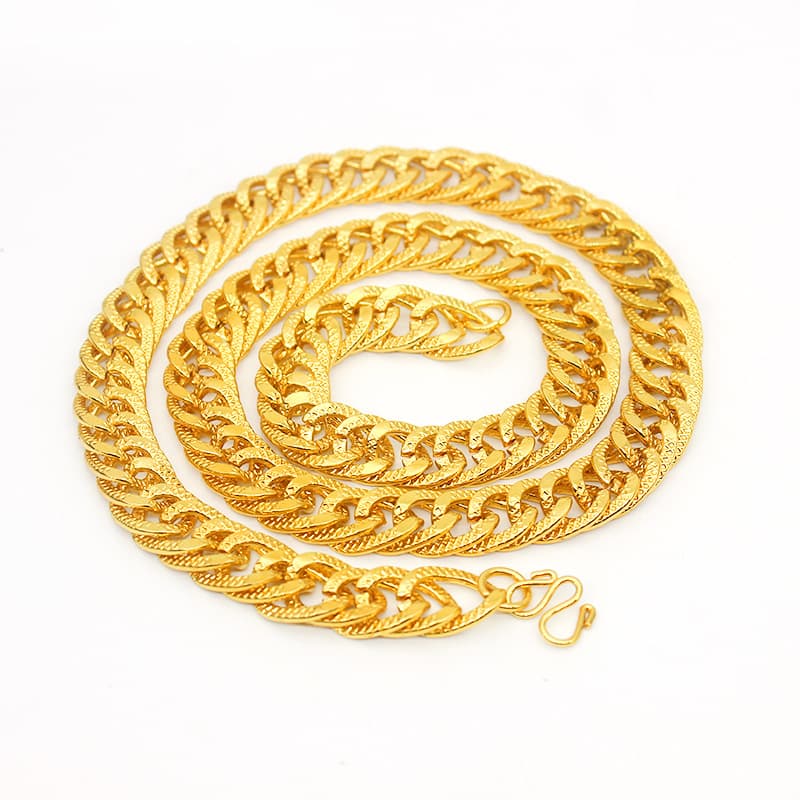 ゴールドアクセサリー 喜悦の鎖 高級細工の輝き